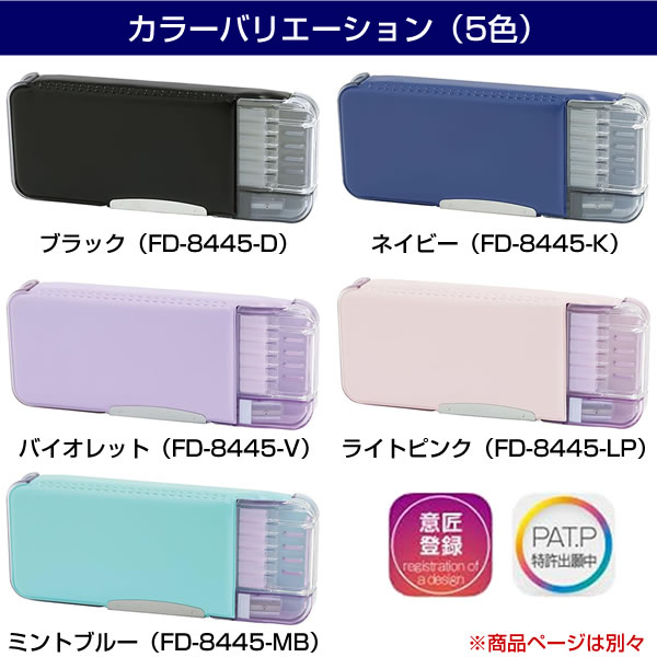 SONiC（ソニック） えんぴつチェック 両面筆入 Wシート補強 うかサポ