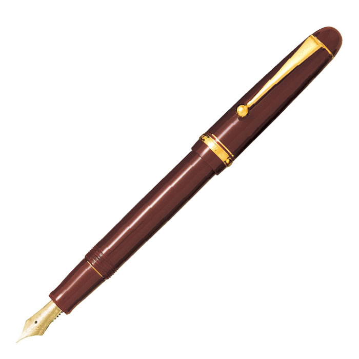 PILOT パイロット 万年筆 カスタム74 ディープレッド FKKN 12SR DR（ペン種 要選択/EF・F・M・B） ペン先：14K 5号 彫刻名入れ(有料)可 :fkkn 12sr dr:堀萬昭堂 ヤフー店