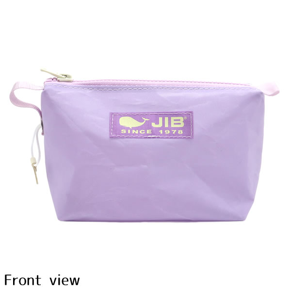 JIB フィンガーポーチ FPO ラベンダー/LAVENDER レザーのチャーム付き