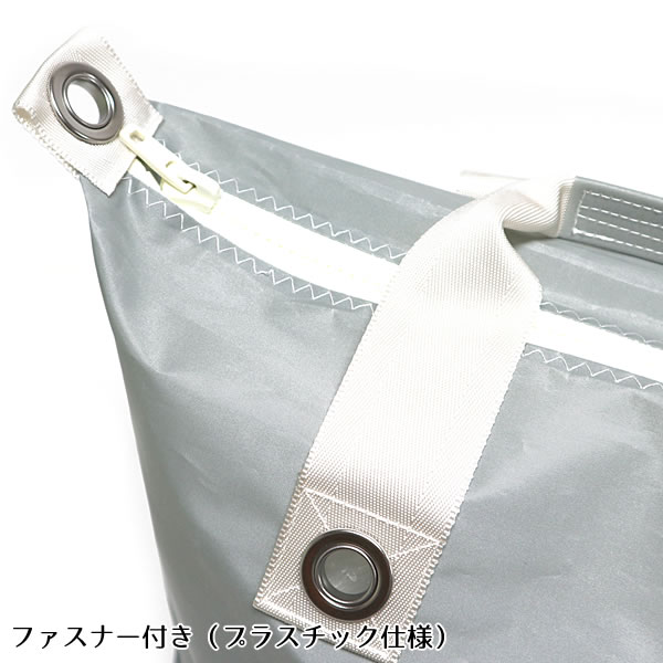 JIB ファスナーつきトートバッグ オーバージップ Mサイズ FTM