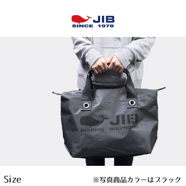 JIB ファスナーつきトートバッグ オーバージップ Mサイズ FTM ピンク