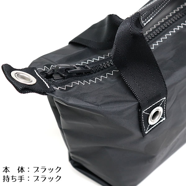 JIB ファスナーつきトートバッグ オーバージップ Sサイズ FTS