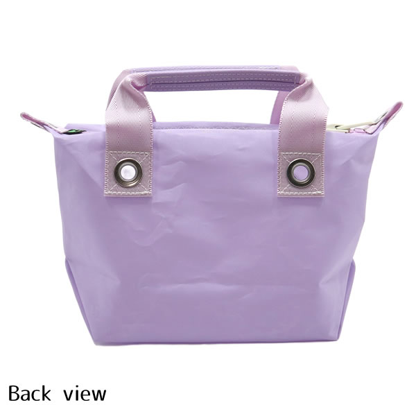 ラシット フロントタックトートバッグ  GLAY/Lavender 推しカラー カラフル合皮トートバッグ（トートバッグ） | Ober Tashe