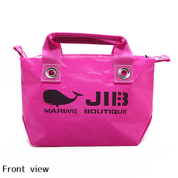 JIB MARINE BOUTIQUE ボストンバッグ ピンク JIB ダッフルバッグ Mサイズ DMB ピンク×グレー ショルダー