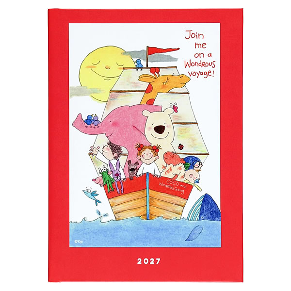 グリーティングライフ 2027年 ダイアリー 手帳 B6 ココちゃん/サカモト グリーティングライフ 2027年 ダイアリー 手帳 B6 ココちゃん/サカモト