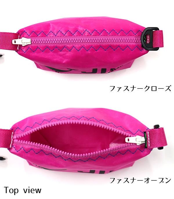 JIB ハンドルポーチ Sサイズ HPOS ピンク ハンドル付 名入れ無料 6文字