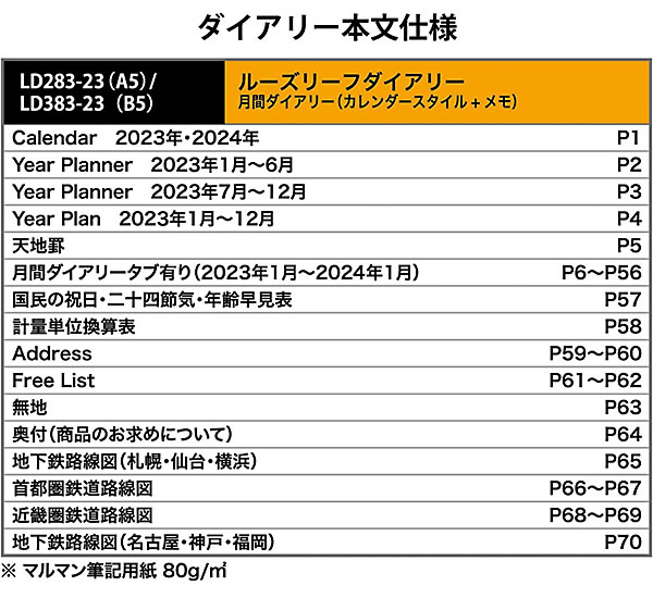 maruman 手帳、日記、家計簿の商品一覧｜文具、ステーショナリー｜キッチン、日用品、文具 通販 - Yahoo!ショッピング