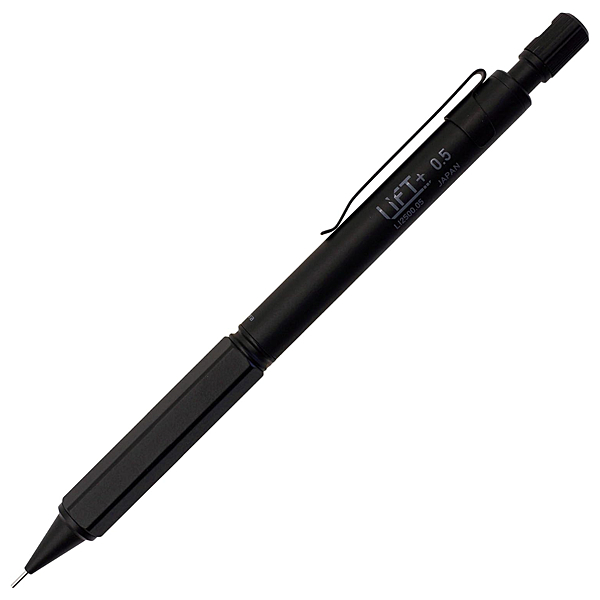 LIFT+ シャープペンシル ブラック 0.5mm LI2500.05-BK 紀寺商事 製図用