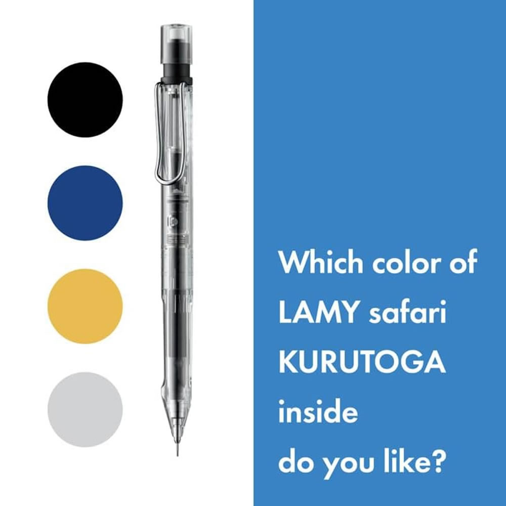 LAMY（ラミー） サファリ クルトガインサイド シャープペンシル ブルー