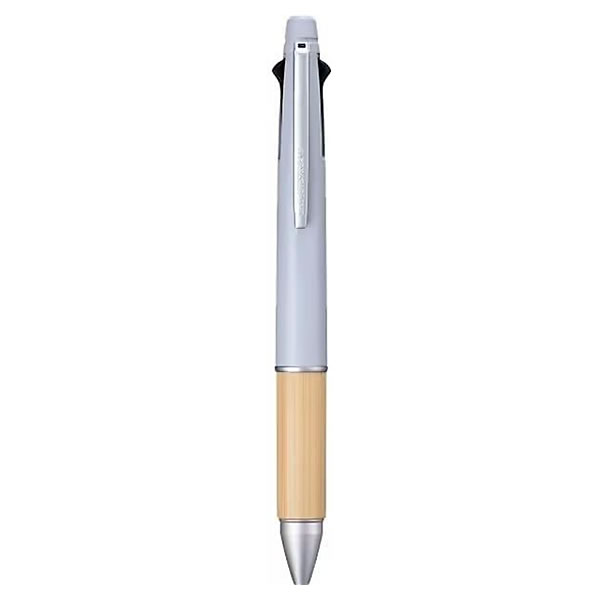 筆記具 Vantex ジェットストリーム 三菱鉛筆 多機能ペン 4&1 BAMBOO ブルーグレー 0.5