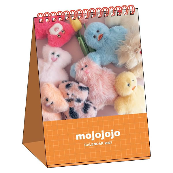 2027年 カレンダー 卓上 mojojojo モジョジョジョ IP631032 1月始まり