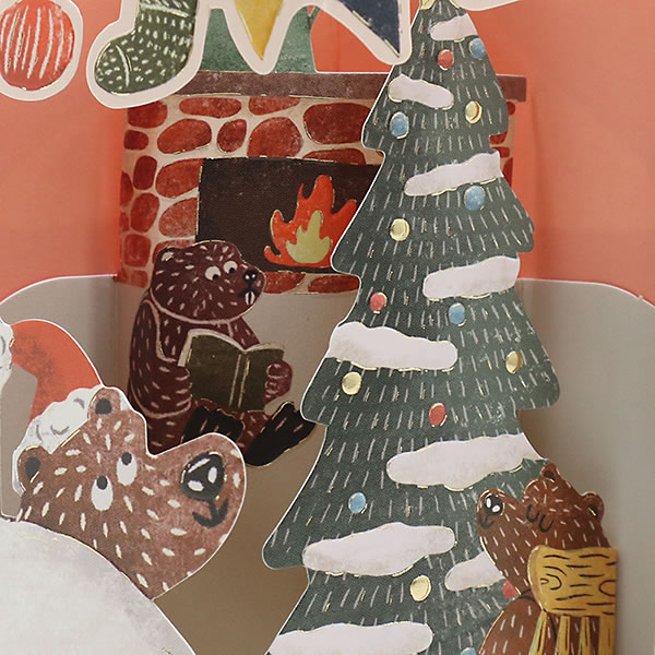 グリーティングライフ クリスマスカード 洋風 オカタオカ クリスマス