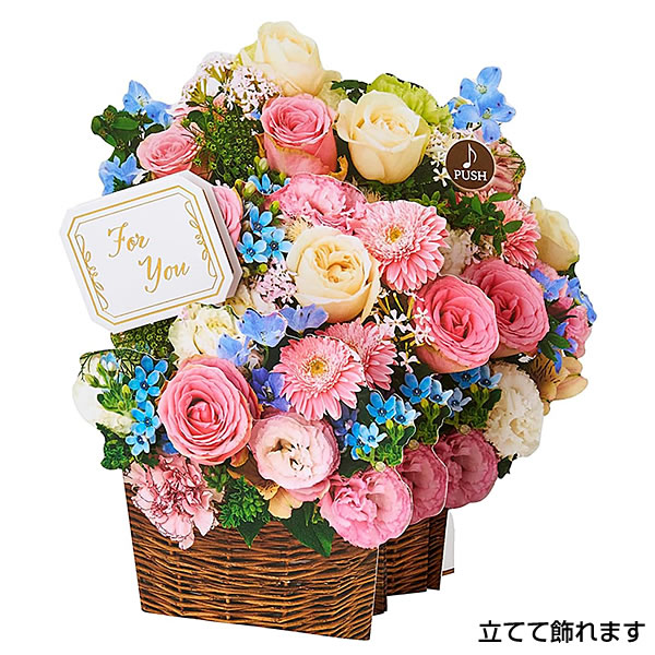 デイヴィッド・ロイド・グローバー 花で潤うパティオ 作品証明書付き