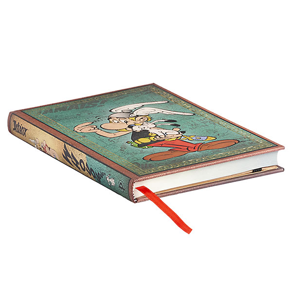 paperblanks ペーパーブランクス ノートブック ミディ（MIDI）サイズ PB9699-3 Asterix the Gaul ハードカバー ゴムバンド 144頁 罫線｜horiman｜03