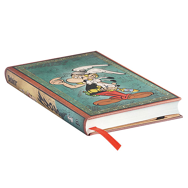 paperblanks ペーパーブランクス ノートブック ミニ（MINI）サイズ PB9701-3 Asterix the Gaul ハードカバー ゴムバンド 176頁 罫線｜horiman｜03