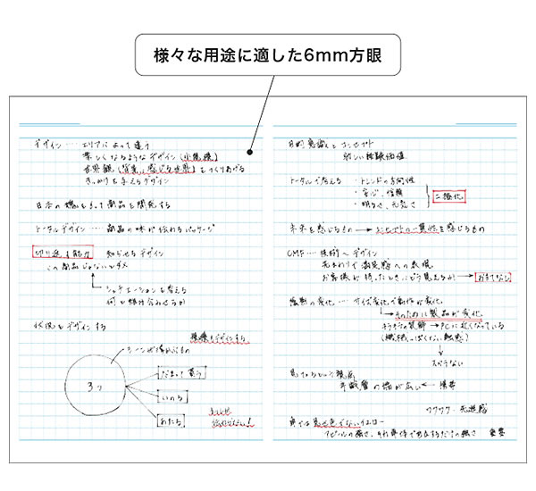 ダイアリー 2024 手帳 レイメイ フォルダイアリー B5 ネイビー RFD2410K （レイ-10） マンスリー＋別冊ノート 2023年12月〜2025年3｜horiman｜05