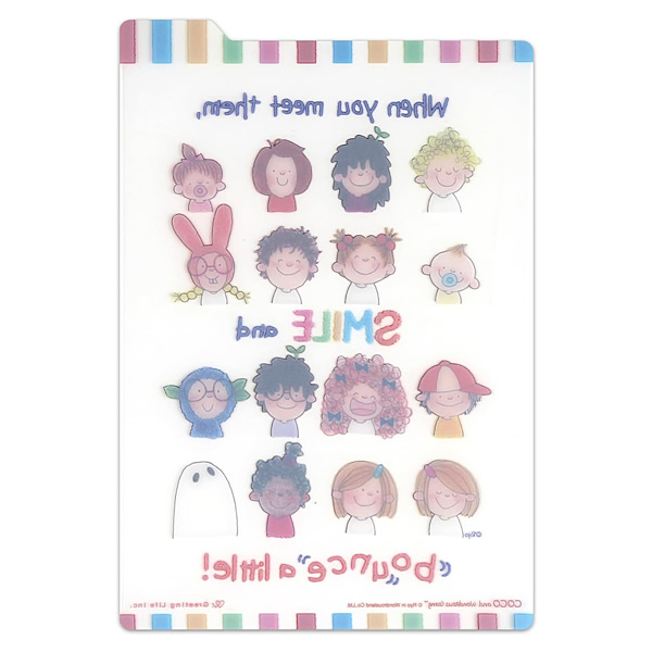 即購入OK ​ クリアファイル 下敷き しおり まとめ売り グリーティングライフ ココちゃん B6 クリア下敷き フレンズ RYZ-1185