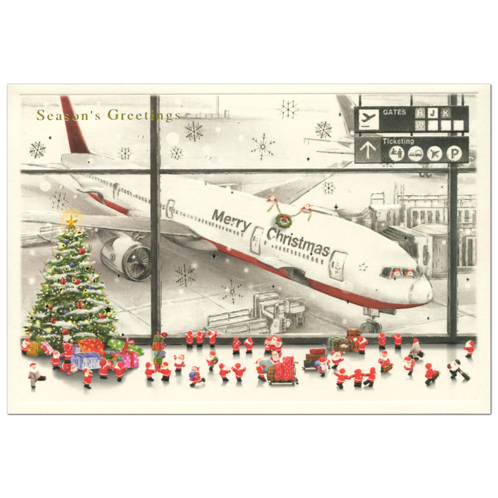 NX}XJ[h aECO ~jT^ZsAJ[h S-410 ` O[eBOCt Christmas card O[eBOJ[h ËÒcx