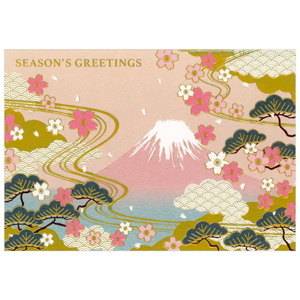 NX}XJ[h aECO atH[} SN-123 F̕xm  O[eBOCt 2ފeP Christmas card 2025NV