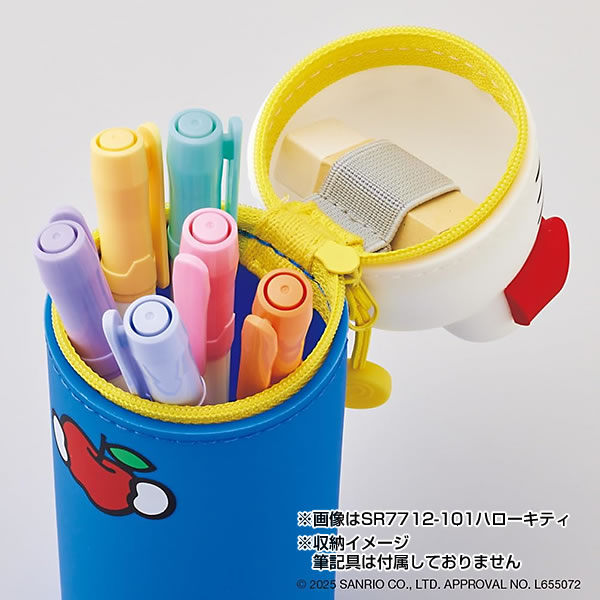 昭和レトロ サンリオ リチャード スキャーリースクールバス型筆入 昭和