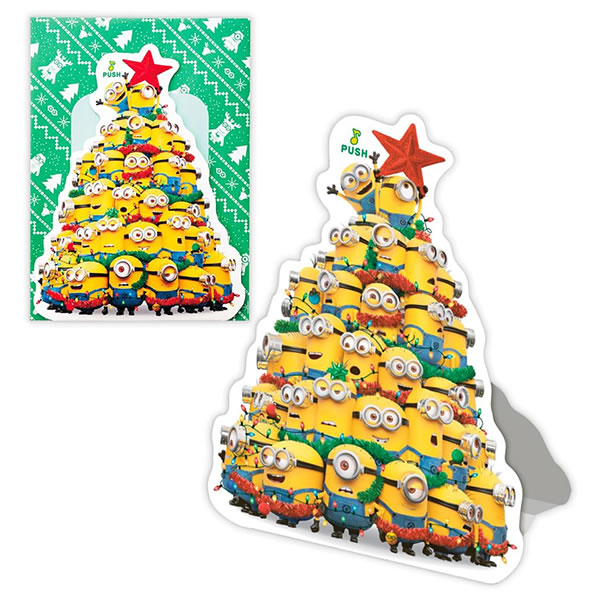 Hallmark（ホールマーク） クリスマスカード 洋風 立体オルゴール
