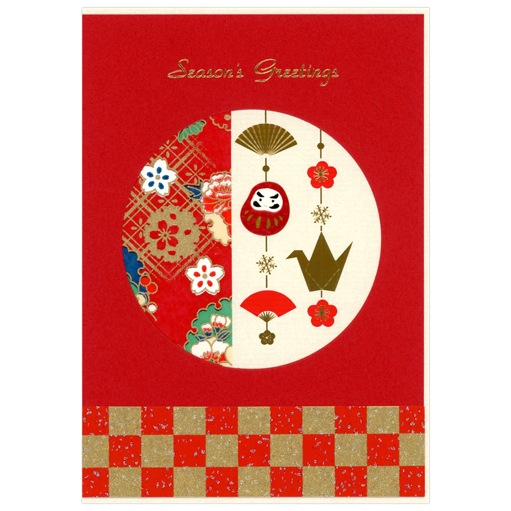 NX}XJ[h a CO iԁj XJ-708 FTagp NnEX Eʒ\ Christmas card O[eBOJ[h 202
