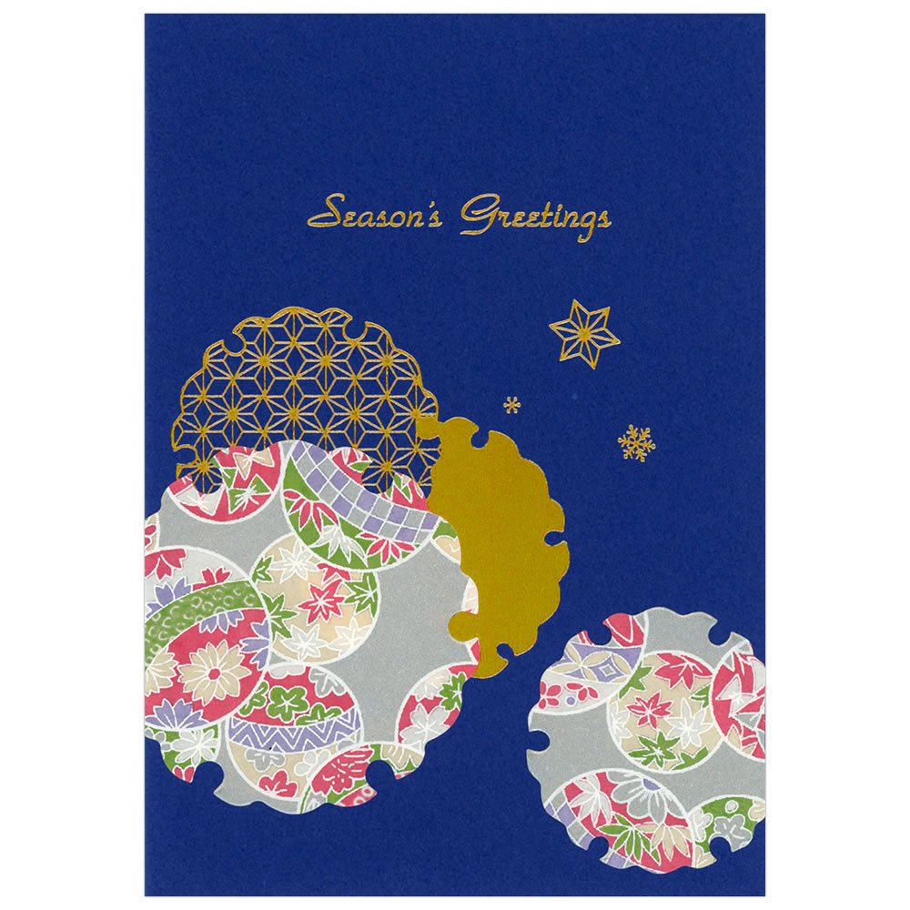 NX}XJ[h a CO ij XJ-711 FTagp NnEX Eʒ\ Christmas card O[eBOJ[h 2025