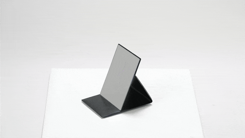 角度調整 卓上かがみ 携帯 薄い コンパクト 軽い