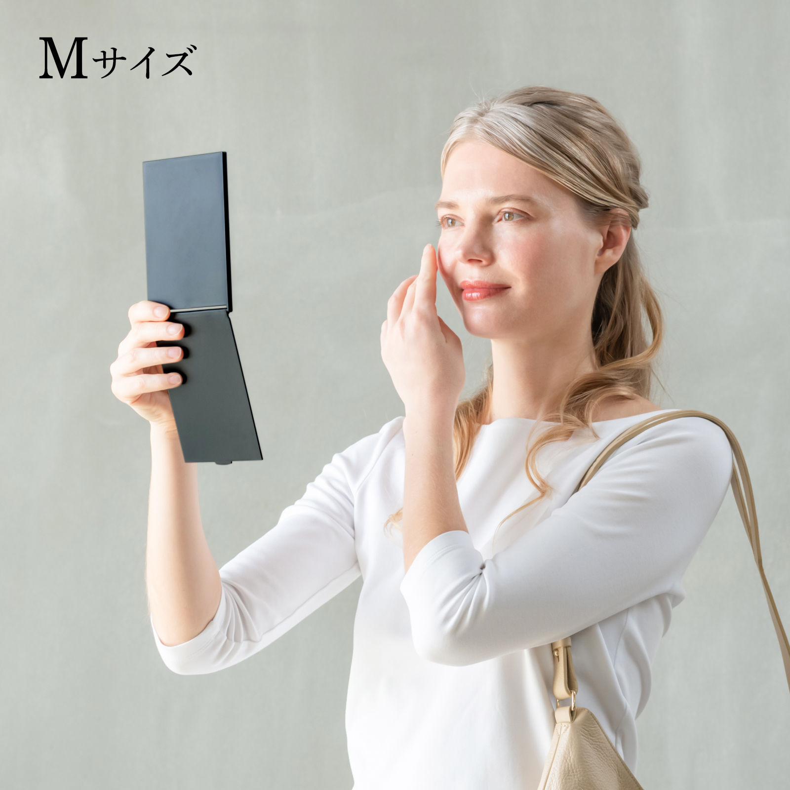 HORIUCHI MIRROR（ホリウチミラー） 軽量 ・薄型コンパクトミラー 手鏡