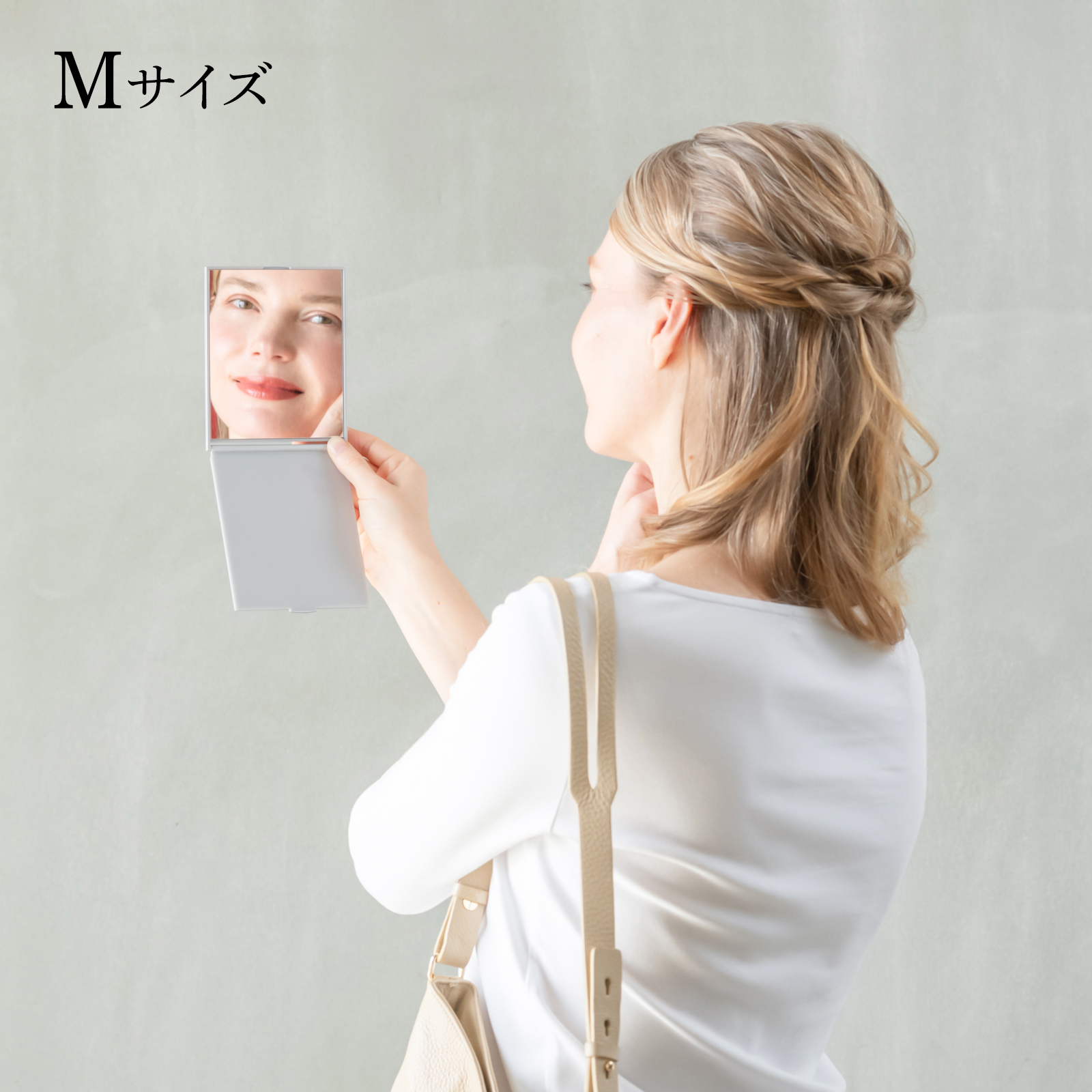 HORIUCHI MIRROR（ホリウチミラー） 軽量 ・薄型コンパクトミラー 手鏡