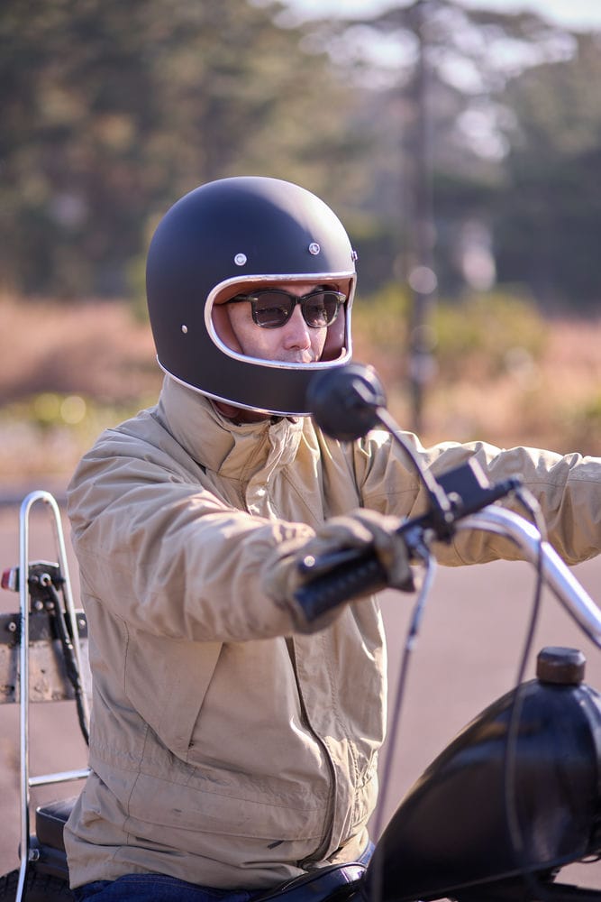 HORIZON HELMETS LAMP BIRD HELMET MATTE BLACK ランプ バード