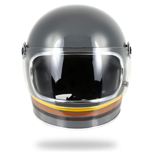 HORIZON HELMETS 族ヘル レトロヘルメット LAMP HELMET 3RAINBOW