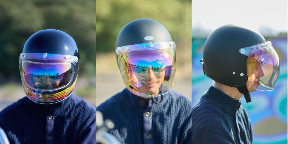 HORIZON HELMETS（ホライズンヘルメット） バブルシールド フリップ