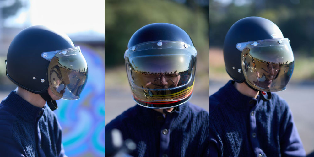 HORIZON HELMETS（ホライズンヘルメット） バブルシールド フリップ