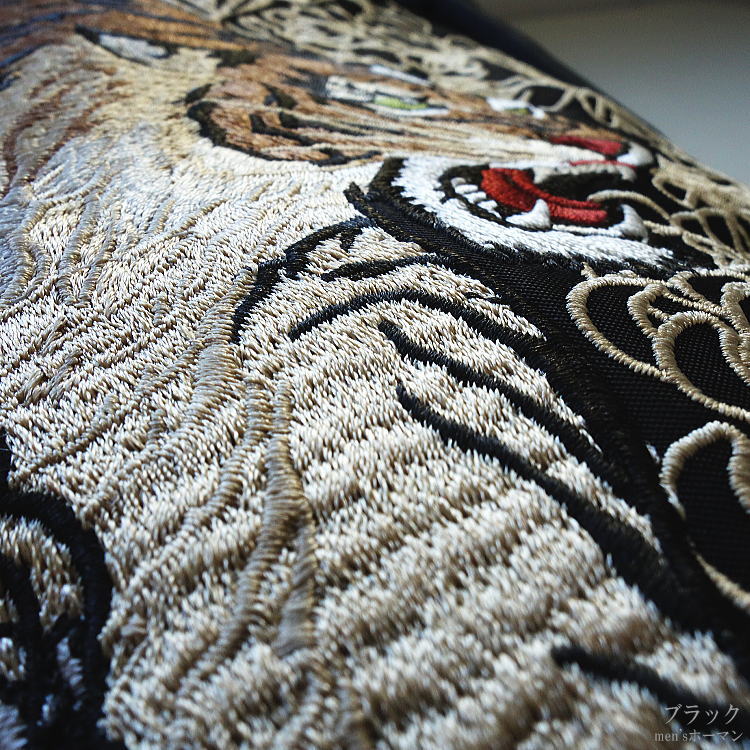 2023年冬新作 絡繰魂/カラクリ魂/からくり魂 虎＆菊総刺繍 金襴