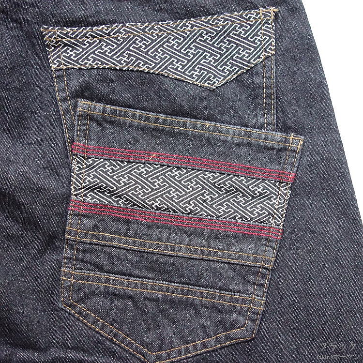 オールシーズン春夏秋冬物 IKAZUCHI/雷 龍柄 紫菊の花 総刺繍 和柄地 