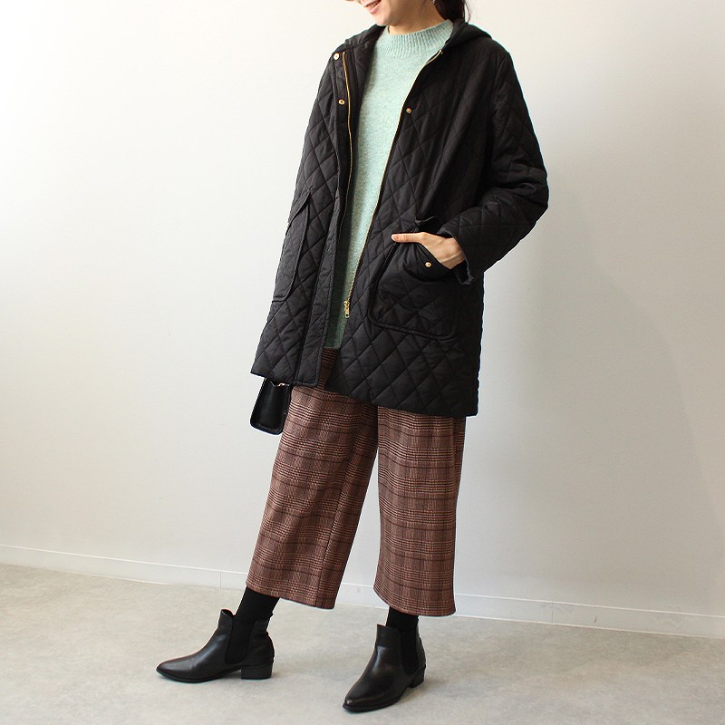 MB mint breeze セール 中綿 キルト コート 大きいサイズ