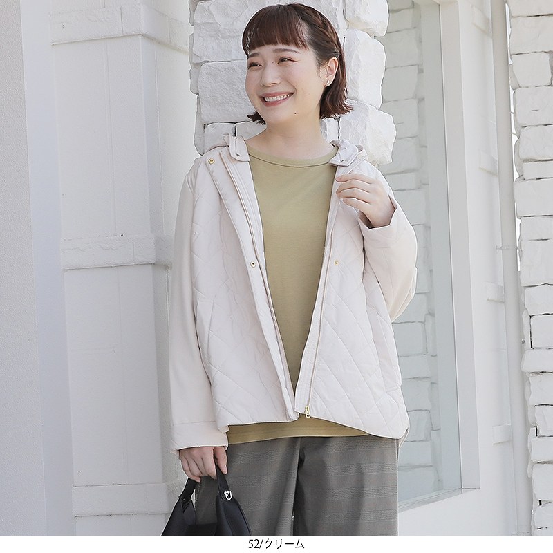 MB mint breeze（エムビーミントブリーズ） L〜6L 異素材切替え 中綿