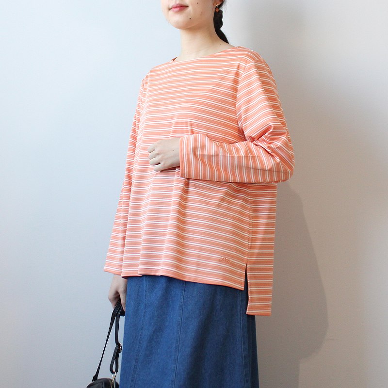 MB mint breeze ボーダーカットソー Tシャツ 大きいサイズ