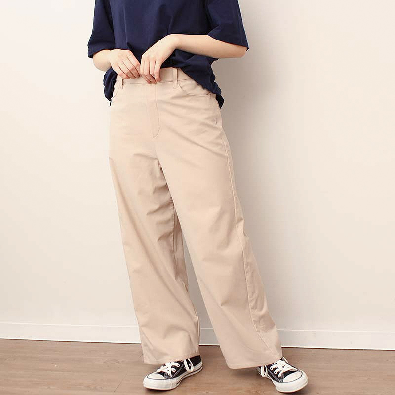 MB mint breeze ストレッチ ワイドパンツ ロングパンツ 大きい