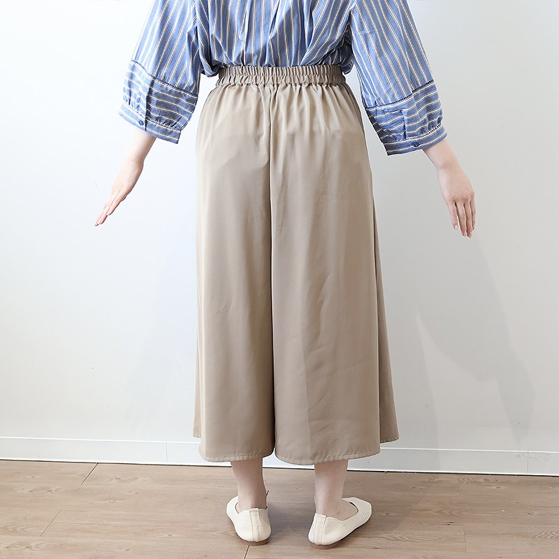 スカートパンツ MB mint breeze LL〜6L スカーチョ 大きいサイズ レディース 春
