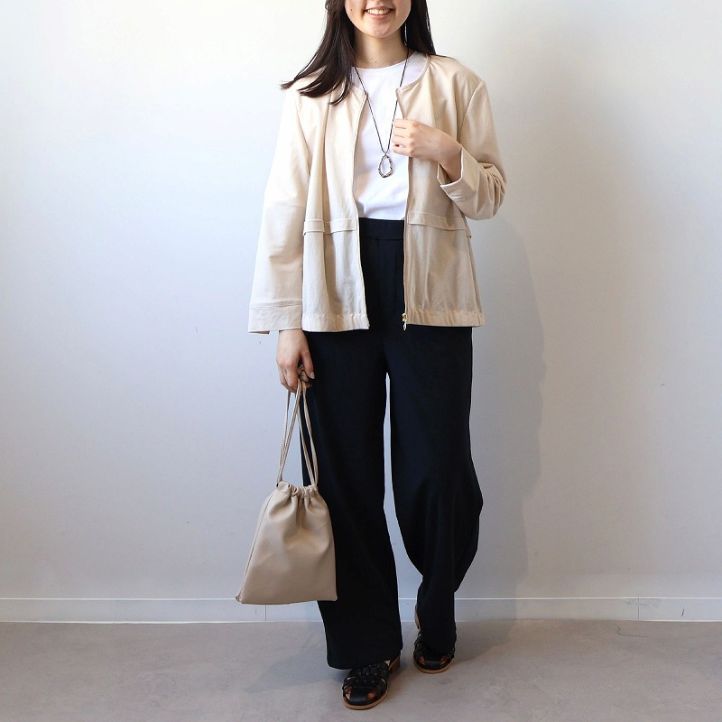 MB ミントブリーズ L〜5L 接触冷感 吸水速乾 ストレッチ ワイドパンツ ズボン 大きいサイズ 春夏ウエストゴム レディース エムビー MB mintbreeze爆買_4