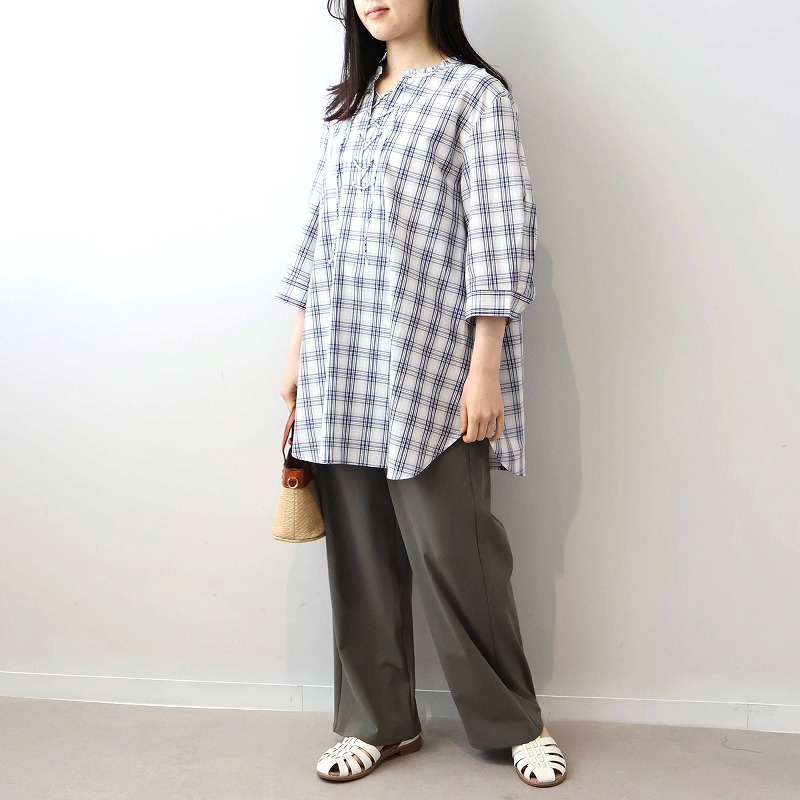 MB ミントブリーズ L〜5L 接触冷感 吸水速乾 ストレッチ ワイドパンツ ズボン 大きいサイズ 春夏ウエストゴム レディース エムビー MB mintbreeze爆買_8