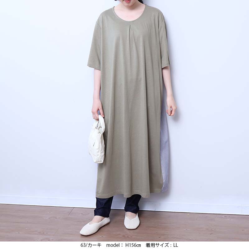 お値下！新品 エムプルミエ ワンピース 34P ミントグリーン ジョーゼットキャミオールインワン [E3274] - レディース