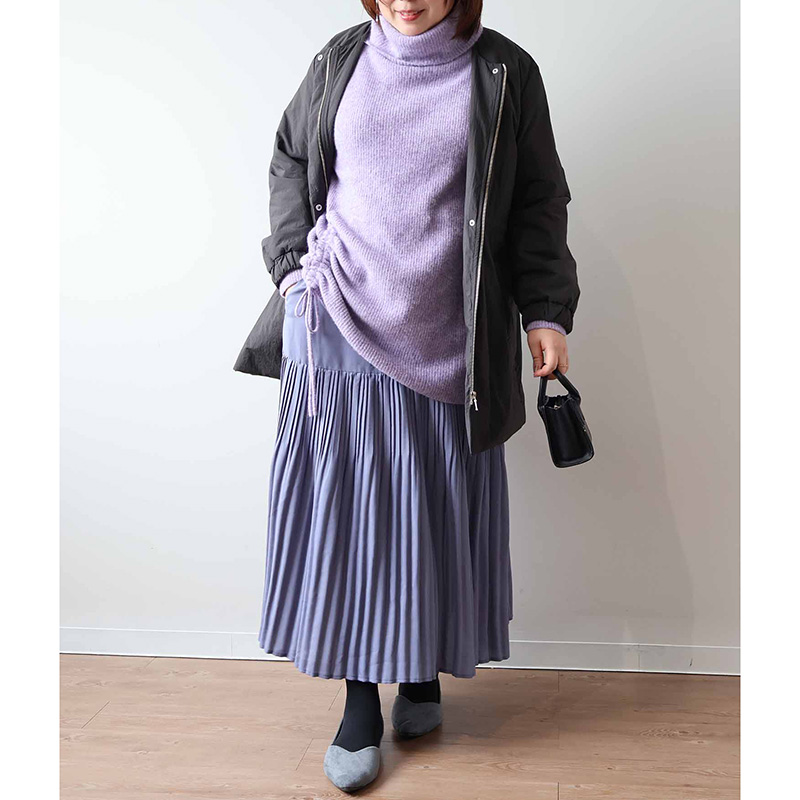 さらにお値下げ！新品▪︎エルミダ▪︎異素材、麻混ツインニット▪︎38 さらにお値下げ！新品▪︎エルミダ▪︎異素材、麻混ツインニット▪︎38