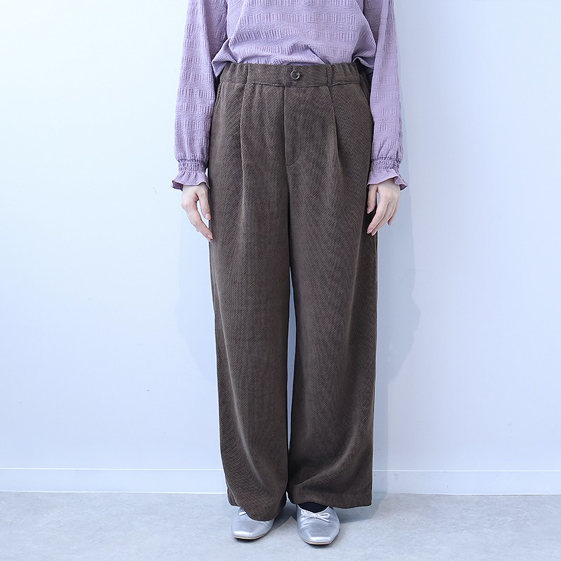 MB mint breeze（エムビーミントブリーズ） L〜5L ニット ワイドパンツ