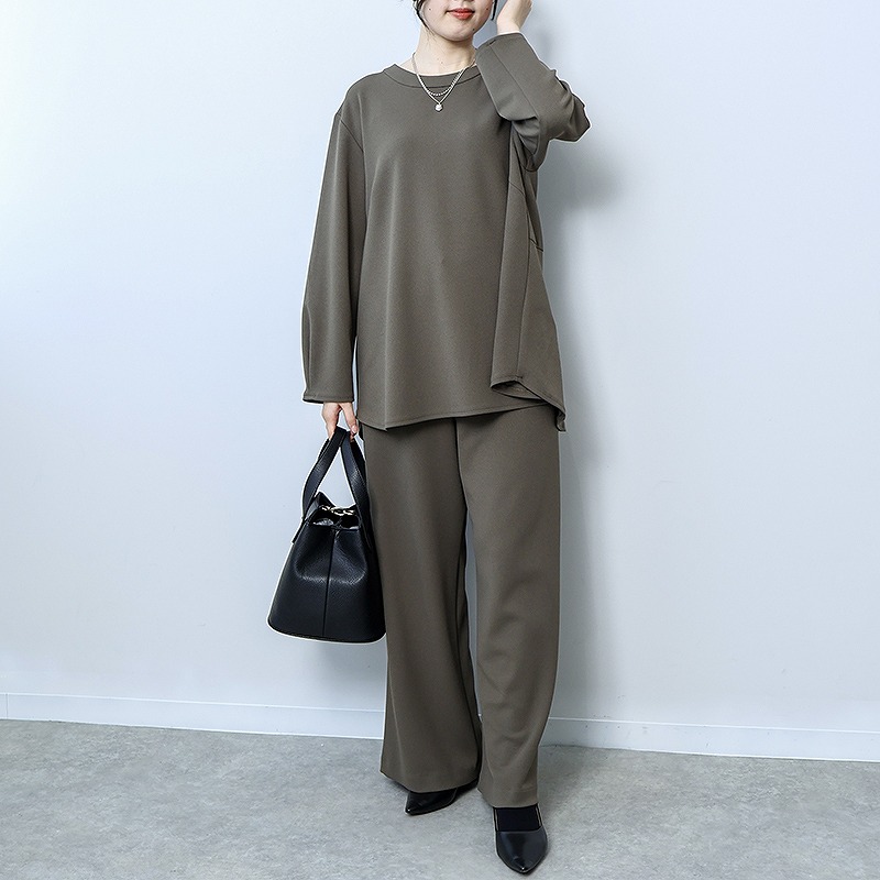 L〜5L ジョーゼット ボウタイ ブラウス 大きいサイズ レディース 秋冬 長袖 オフィス 仕事fleur by mint breeze フルール バイ ミントブリーズ MB mint breeze L〜5L カットジョーゼット ブラウス 大きい