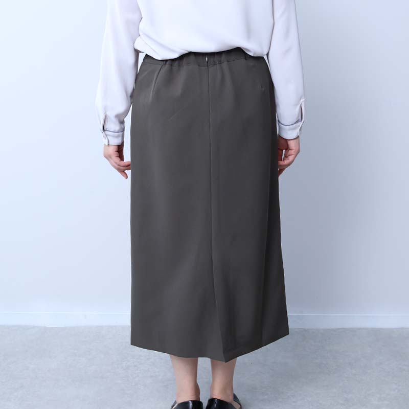 8 YARDS レディーススカート Lサイズ ダークグレー osharewalker（オシャレウォーカー） スカート レディース ボトムス