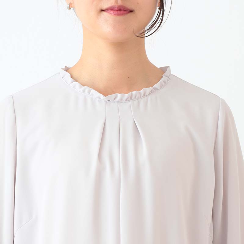 L〜5L ビスチェ風 ジャガード 切替 ブラウス 春夏 きれいめ 8分袖 大きいサイズ レディース  fleur by mintbreeze ミントブリーズ  wc20fa2505 楽天市場】【 L〜5L】ビスチェ風 ジャガード 切替 ブラウス 春夏