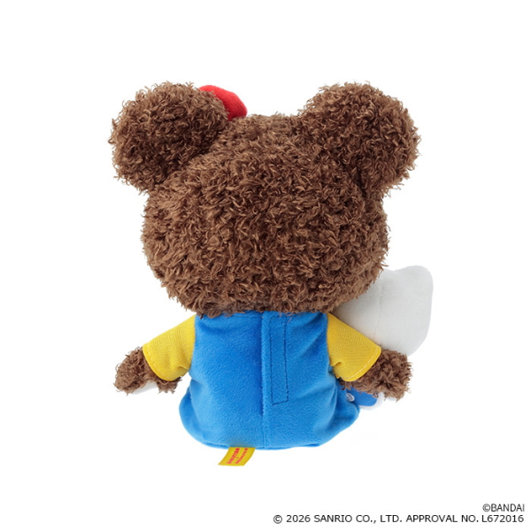 くまのがっこう リバティコラボ ジャッキーペアぬいぐるみ セキグチ 【即納】くまのがっこう×ハローキティ もこもこぬいぐるみ